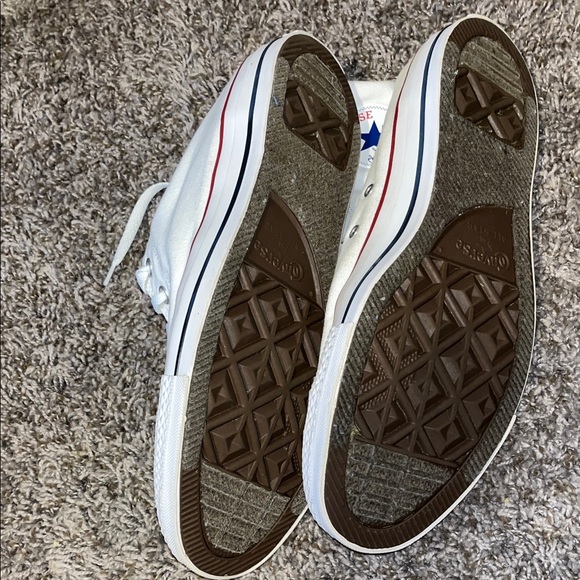 Converse All Stars Classic White High-Top Sneakers - Picture 9 of 11